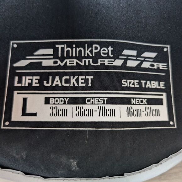 Large Dog Life Jacket Red - Picture 3 of 3